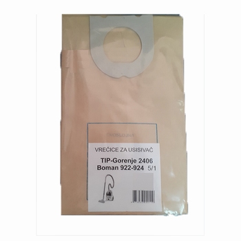 Vrećica usisivača 2406 GORENJE SET 5/1