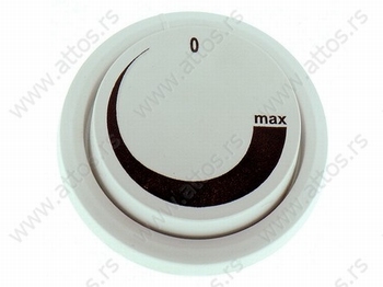 Dugme termostata s rozetnom 0-max°C