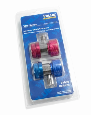 PRESSBLOK VALUE VHF-SA 1/4"SAE (plavi+crveni)