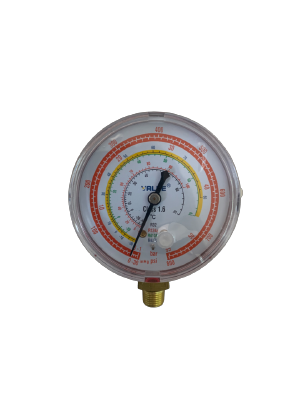 MANOMETAR VALUE 68mm crveni R32/407c/R410a/R134a