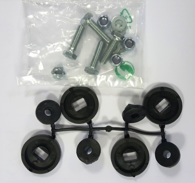 ANTI VIBRACIJSKE PODLOŠKE NICCONS SET=4 kom+vijci