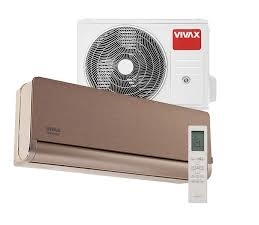 VIVAX klima H-DESIGN (12) KOMPLET (zlatna)