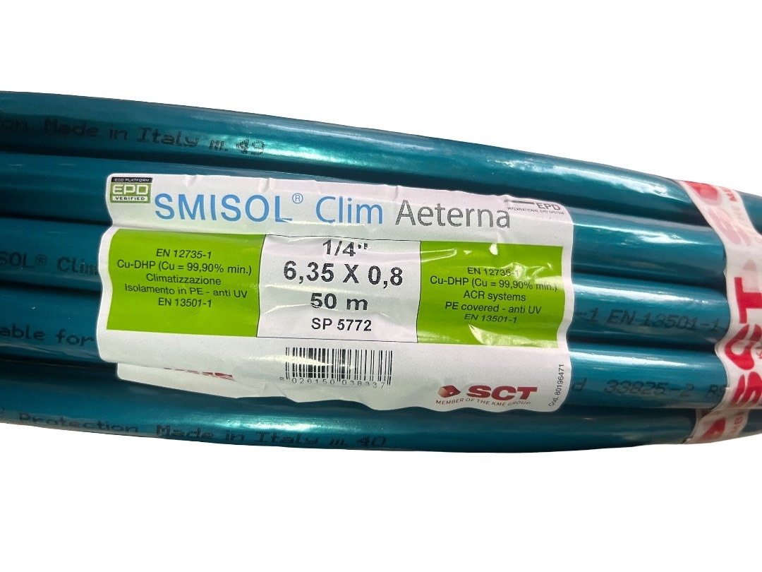 BAKRENA CIJEV IZOL.SCT AETERNA 1/4"x0,8mm(6,35mm)
