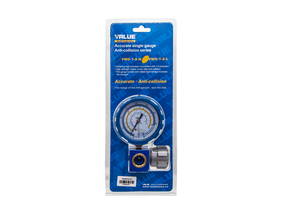 MANOMETAR VALUE VMG-1-S-L R32/134/404/410 plavi