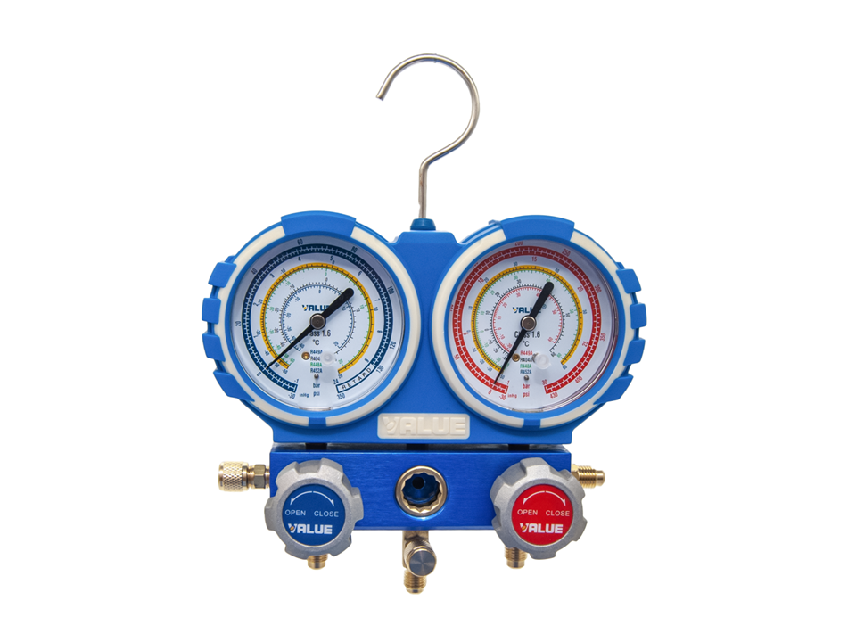 MANOMETAR VALUE VMG-2-R449/404a/448a/452a set+ kutija i 3 cr
