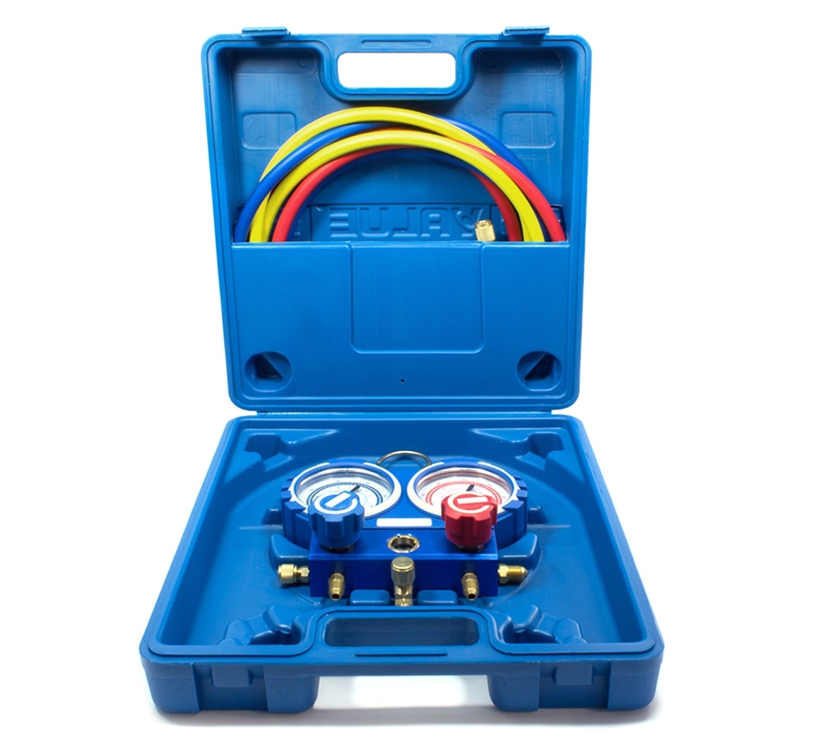 MANOMETAR VALUE VMG-2 SET R32/134a/407c/410a