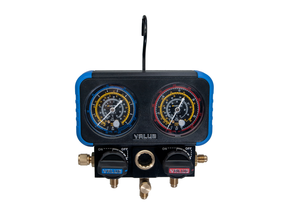 MANOMETAR VALUE VRM2-B-0501 R22/134/404/407 set