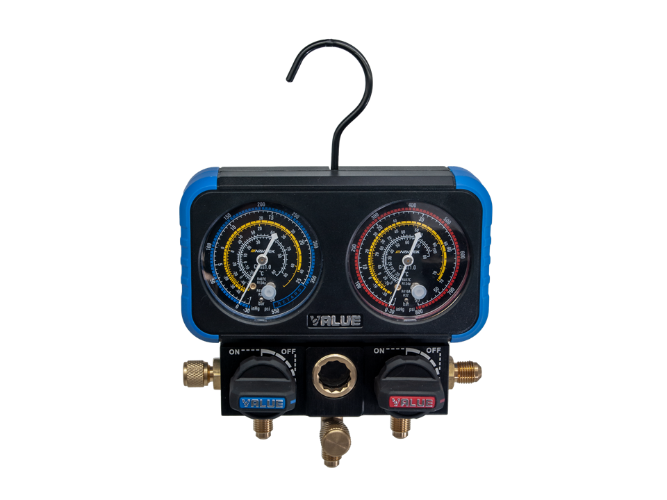 MANOMETAR VALUE VRM2-B-0801 R32/134/407/410 set
