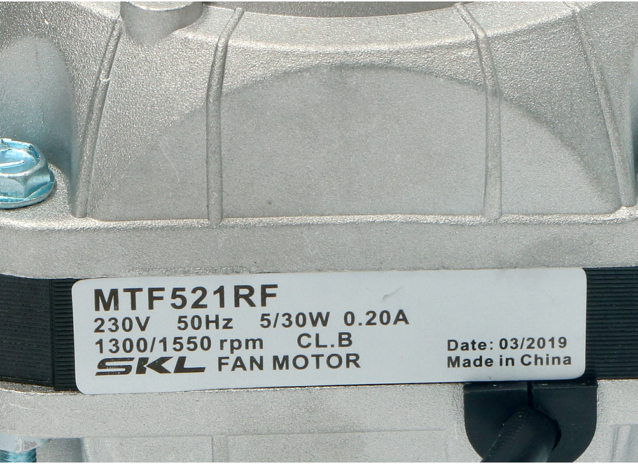 Motor ventilatora 5W CU/AL SKL