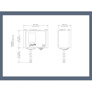 Presostat KP 5  DANFOSS aut. (8-32 bar) HP