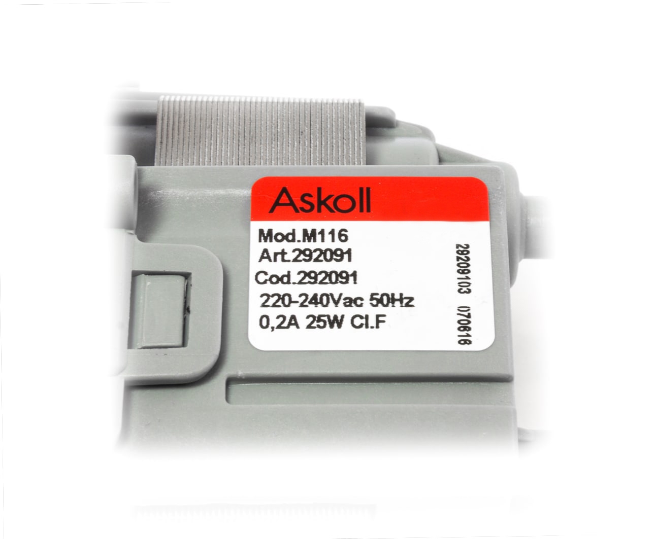 PUMPA ASKOL 25W AEG-ELEKTR.-ZANUS.-Mod.R0903