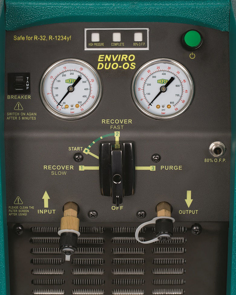 Reciklažna pumpa ENVIRO-DUO-OS A2L REFCO Push-pull570kg/h;Li
