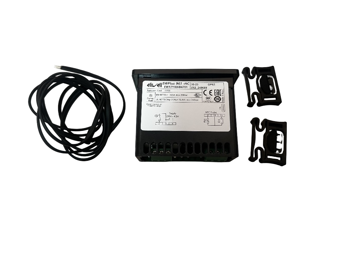 Termostat EW PLUS 961 + 1 sonda NTC 230V