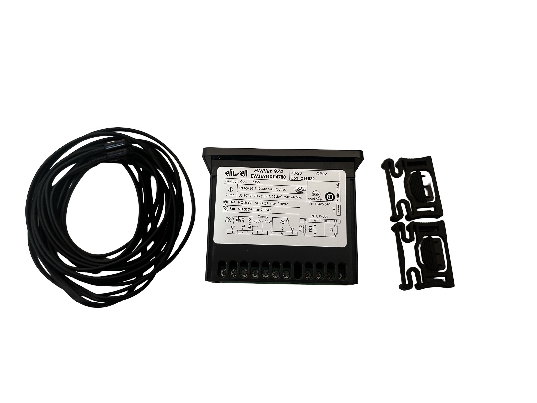 Termostat EW PLUS 974 + 2 sonde NTC 230V