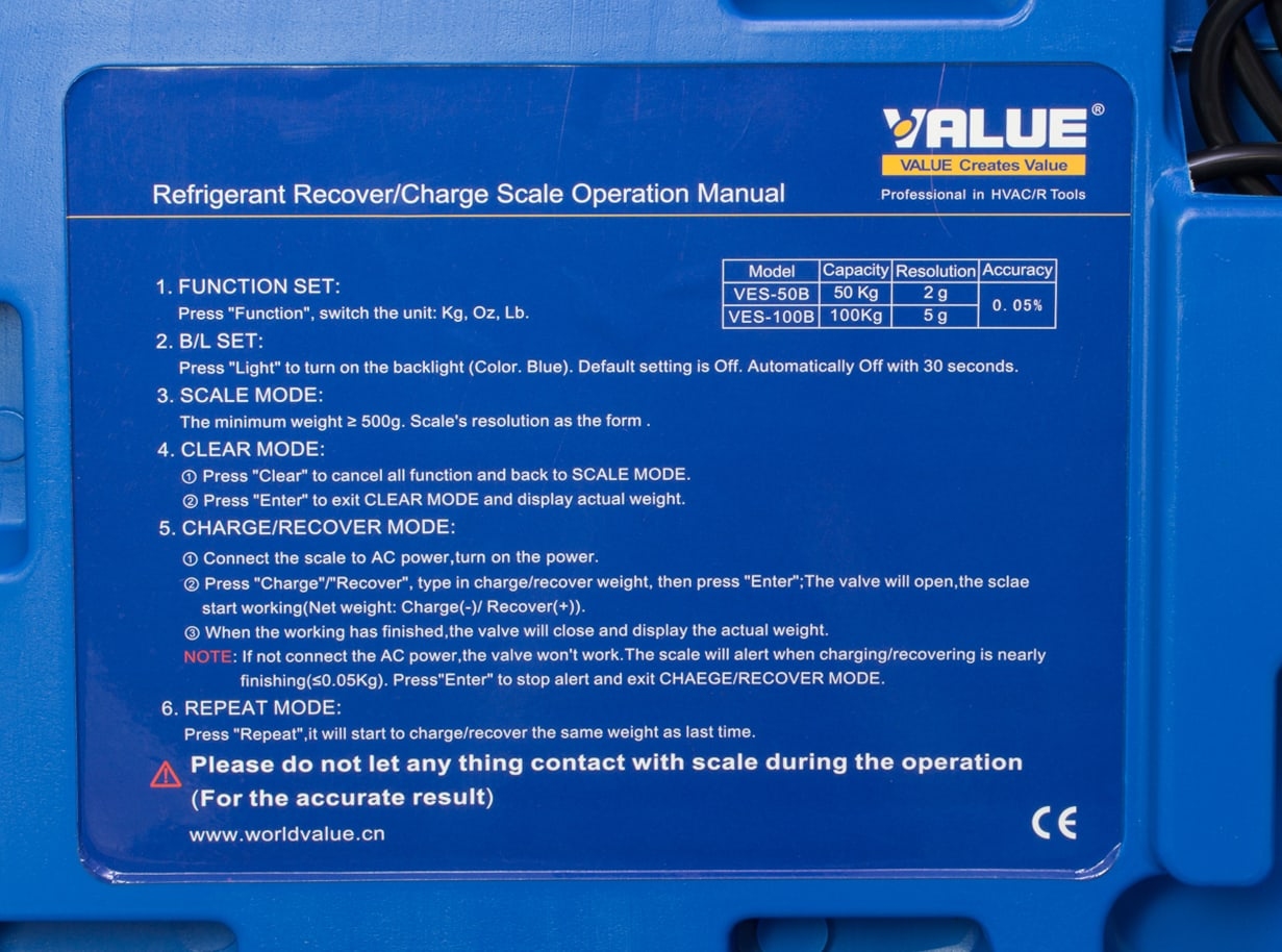 VAGA VALUE VES-50B 50kg sa magnetnim ventilom