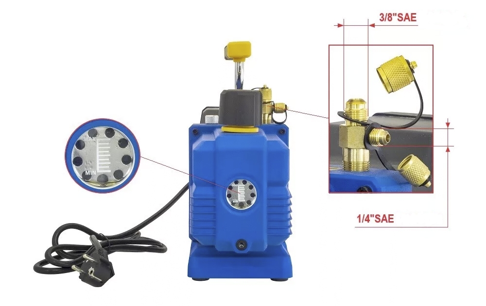 VAKUM PUMPA VALUE VRP-8DV 226L/min dvostepena