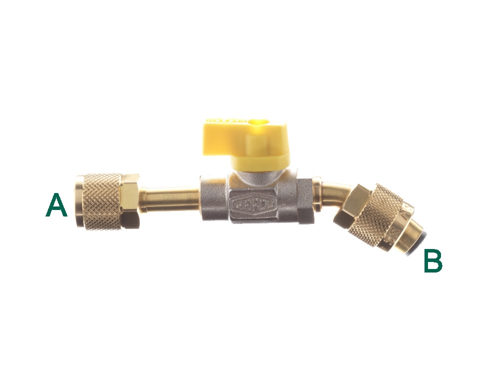 VENTIL CA-2x1/4SAE-Y-N-OD-45 REFCO
