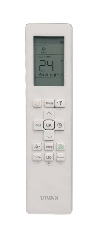 VIVAX klima H-DESIGN (12) KOMPLET (zlatna)