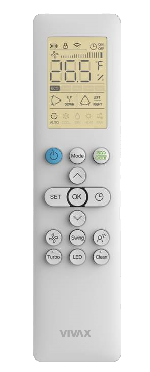 VIVAX klima N-DESIGN (12) KOMPLET (bijela)
