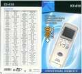 Univerzalni daljinski za klimu KT - 518