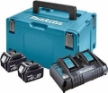 MAKITA SET BATERIJA 2X BL1840+PUNJAČ